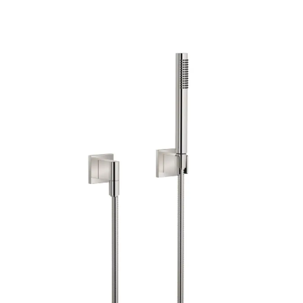 DORNBRACHT Schlauchbrausegarnitur mit Einzelrosetten SERIENSPEZIFISCH 27808980 Platin, 27808980-08 Galeriebild 1
